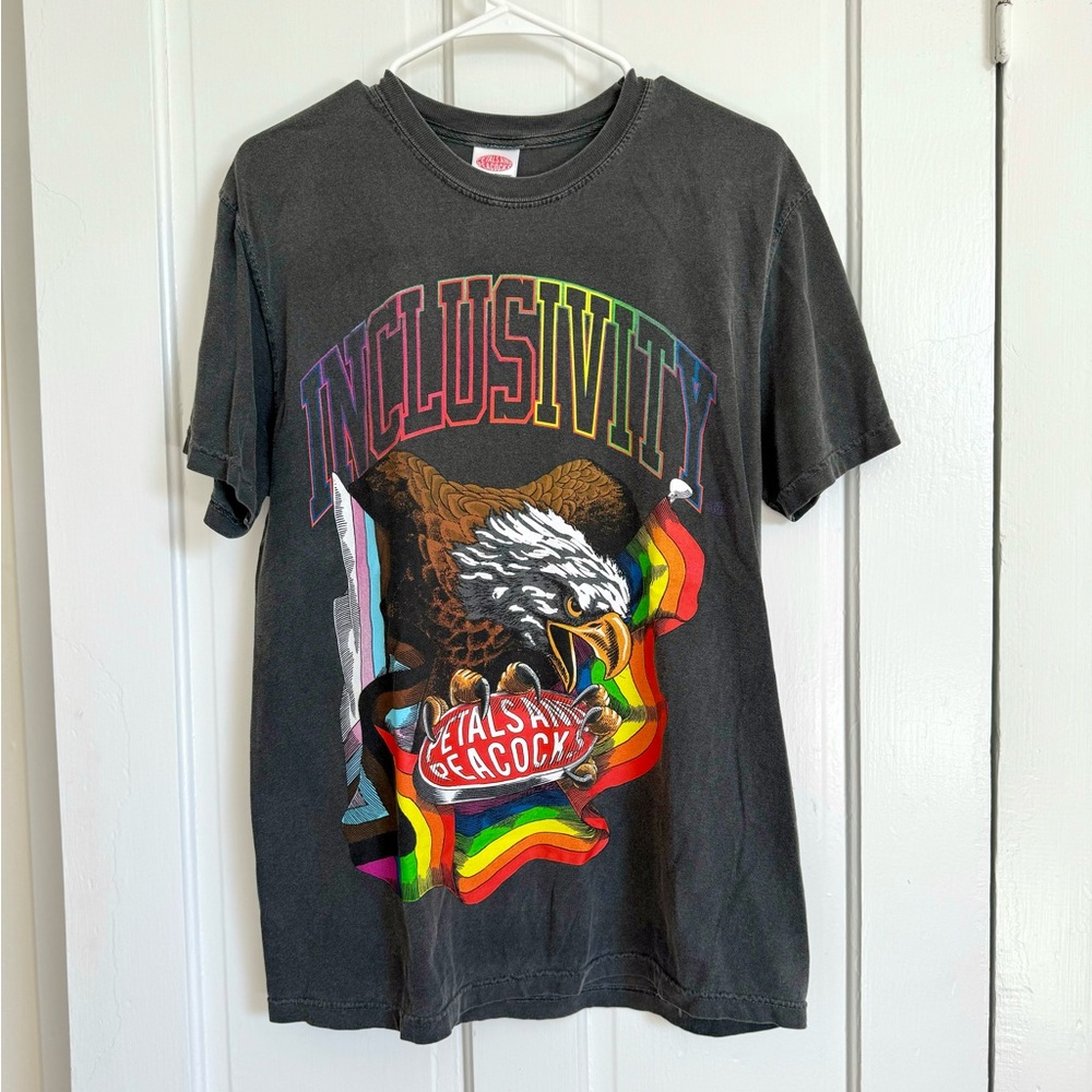 Petals and Peacocks Pride Shirt M